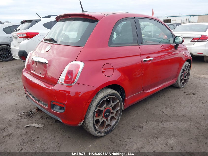 3C3CFFBR8CT111711 2012 FIAT 500 photo no. 4