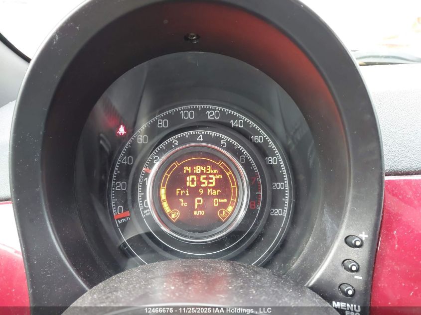 2012 Fiat 500 VIN: 3C3CFFBR8CT111711 Lot: 12466675