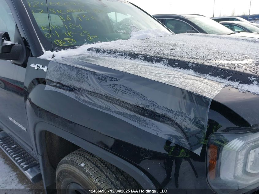 2017 GMC Sierra K1500 Sle VIN: 3GTU2MEC3HG188932 Lot: 12466695