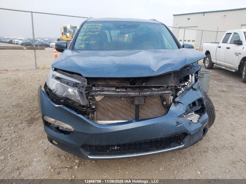 2017 Honda Pilot VIN: 5FNYF6H90HB501815 Lot: 12466706