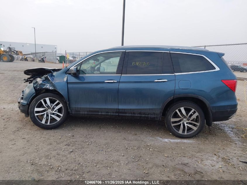 2017 Honda Pilot VIN: 5FNYF6H90HB501815 Lot: 12466706