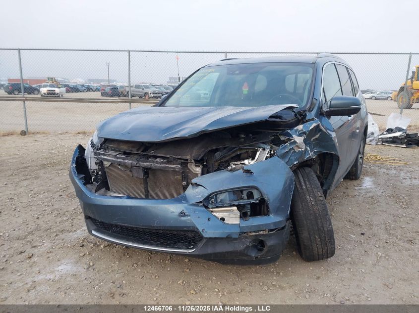 2017 Honda Pilot VIN: 5FNYF6H90HB501815 Lot: 12466706