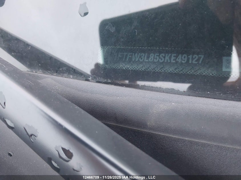 2025 Ford F150 Xlt VIN: 1FTFW3L85SKE49127 Lot: 12466709