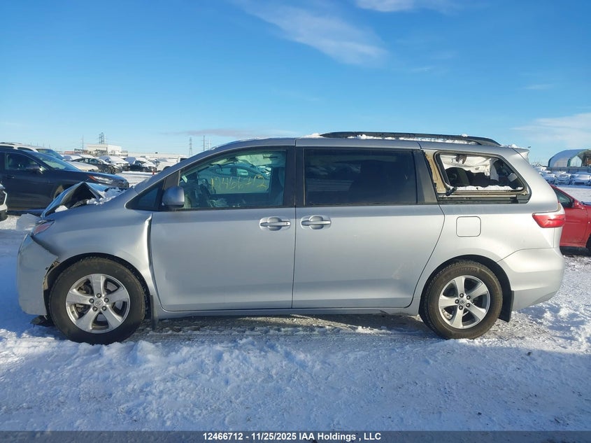 2015 Toyota Sienna Le 8 Passenger VIN: 5TDKK3DC2FS686637 Lot: 12466712