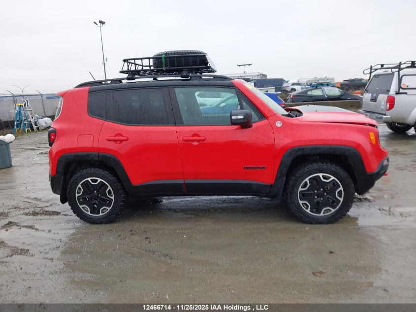 2017 Jeep Renegade Trailhawk VIN: ZACCJBCBXHPG00727 Lot: 12466714