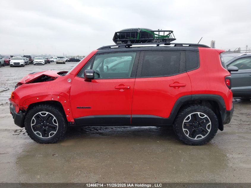 2017 Jeep Renegade Trailhawk VIN: ZACCJBCBXHPG00727 Lot: 12466714