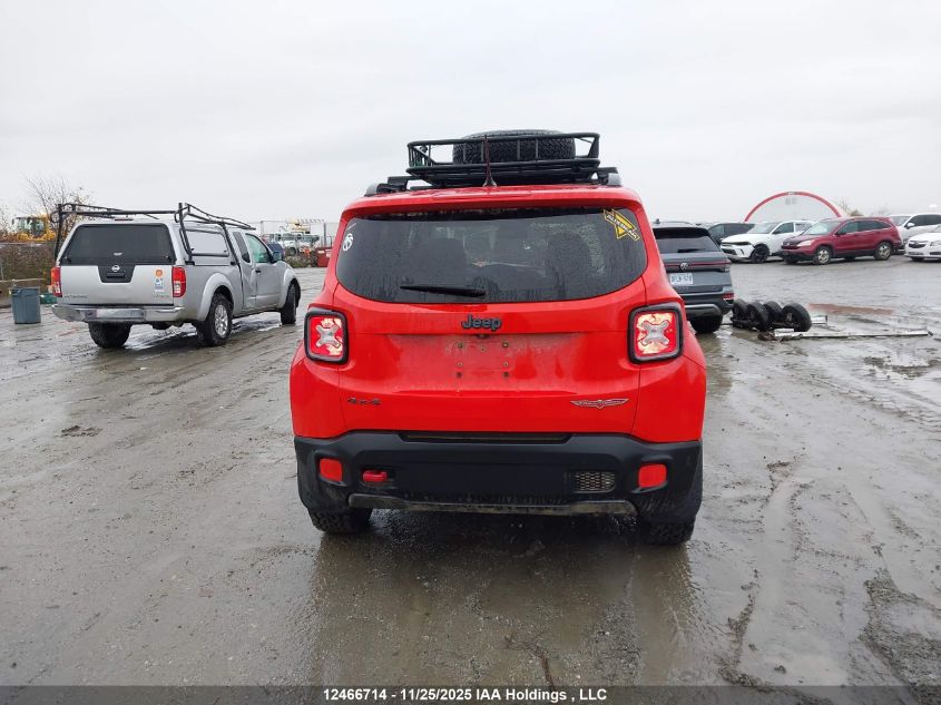 2017 Jeep Renegade Trailhawk VIN: ZACCJBCBXHPG00727 Lot: 12466714