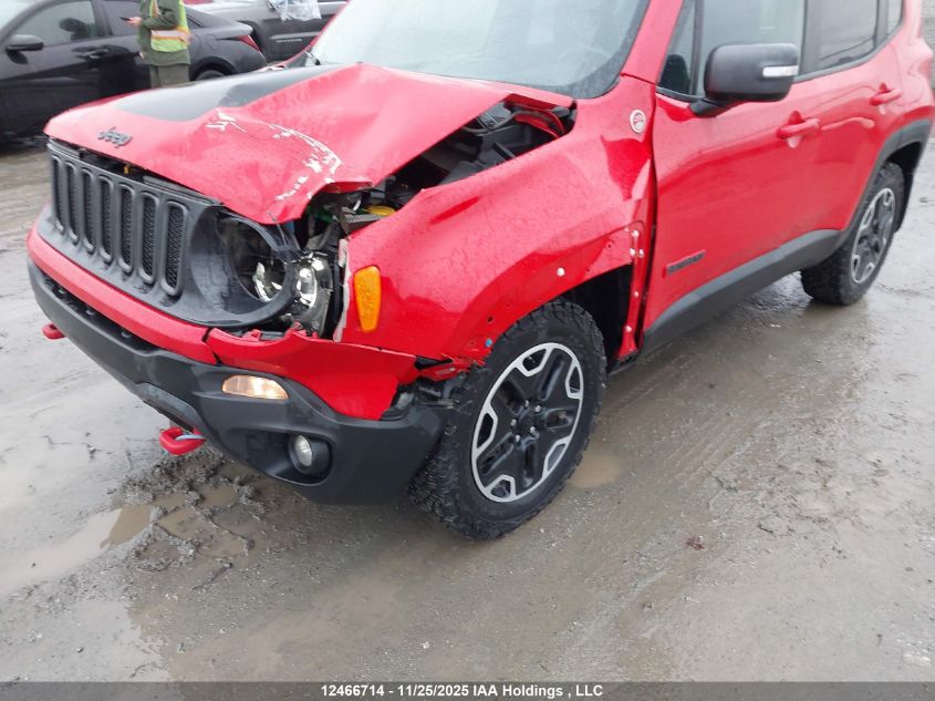 2017 Jeep Renegade Trailhawk VIN: ZACCJBCBXHPG00727 Lot: 12466714