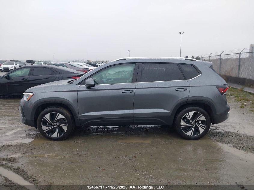 2025 Volkswagen Taos Se VIN: 3VVUC7B23SM067466 Lot: 12466717