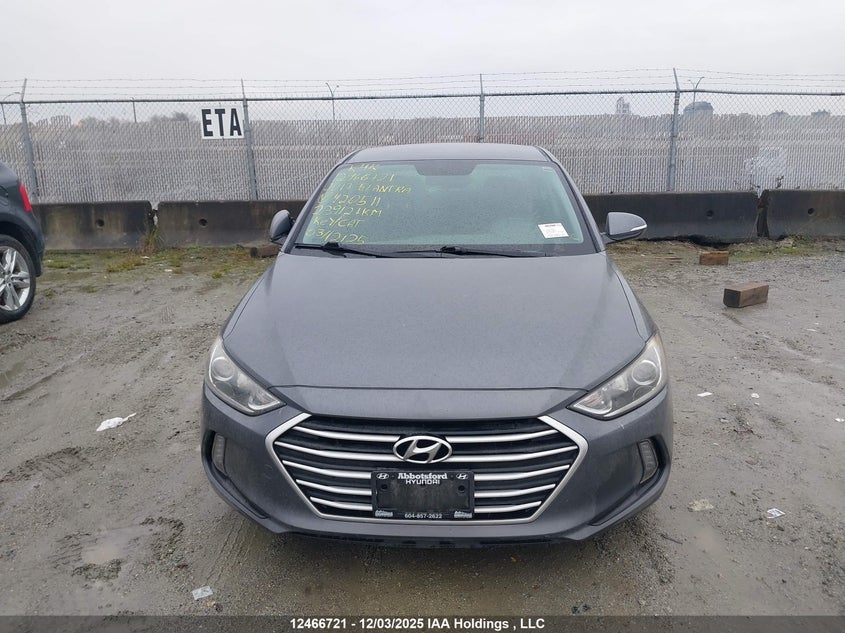 KMHD84LF6HU420511 2017 HYUNDAI ELANTRA photo no. 12