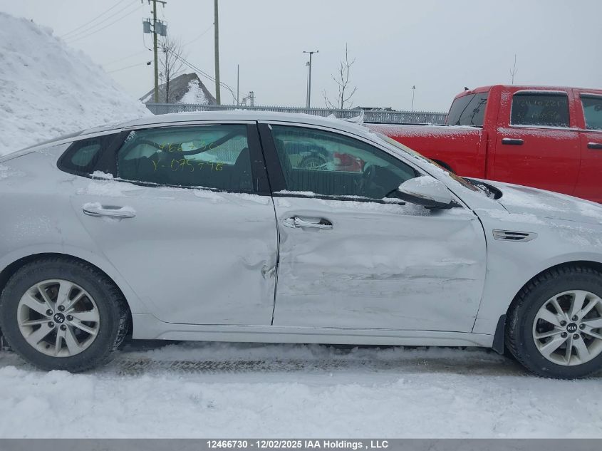 2016 Kia Optima Lx/Lx+ VIN: 5XXGT4L3XGG075798 Lot: 12466730