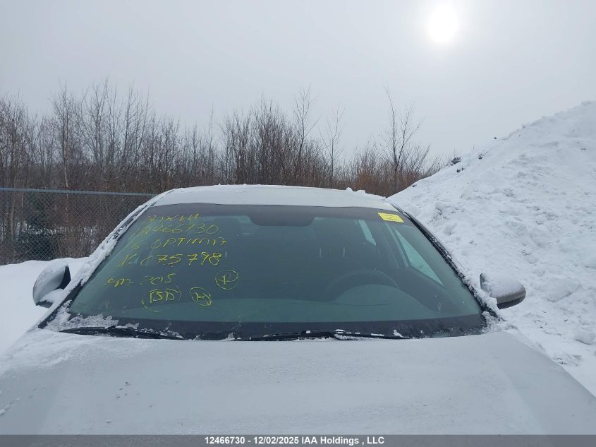 2016 Kia Optima Lx/Lx+ VIN: 5XXGT4L3XGG075798 Lot: 12466730