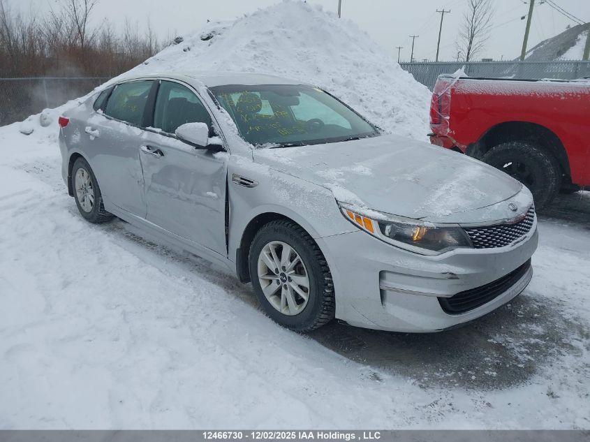 2016 Kia Optima Lx/Lx+ VIN: 5XXGT4L3XGG075798 Lot: 12466730