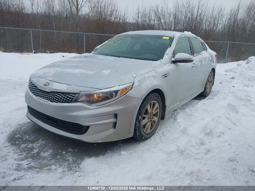 2016 Kia Optima Lx/Lx+ VIN: 5XXGT4L3XGG075798 Lot: 12466730