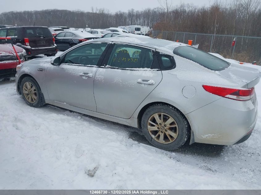 2016 Kia Optima Lx/Lx+ VIN: 5XXGT4L3XGG075798 Lot: 12466730