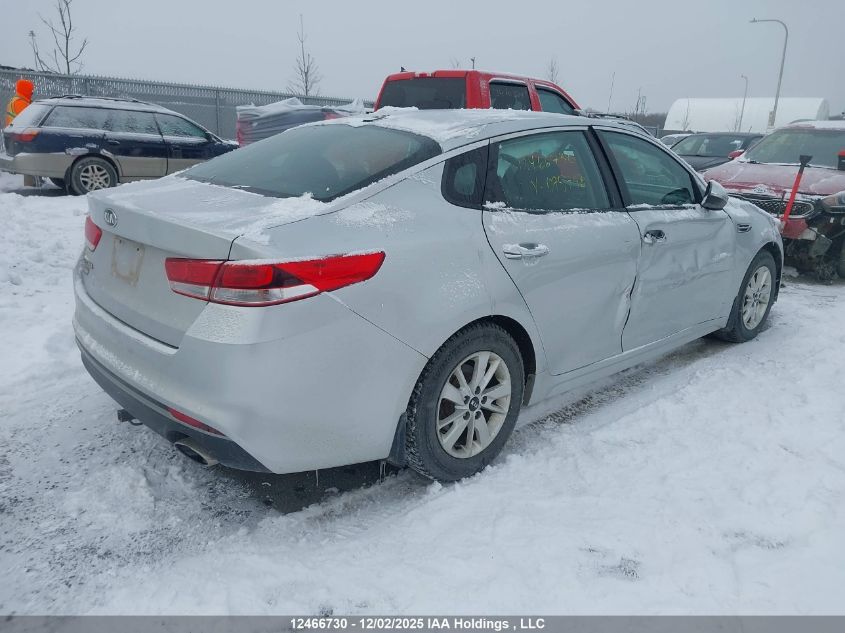 2016 Kia Optima Lx/Lx+ VIN: 5XXGT4L3XGG075798 Lot: 12466730