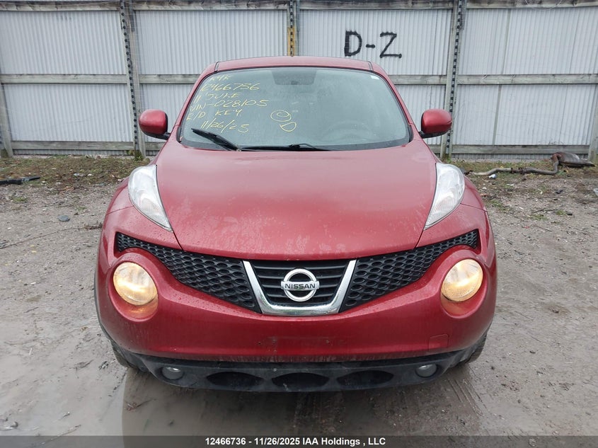 2011 Nissan Juke VIN: JN8AF5MV4BT028105 Lot: 12466736