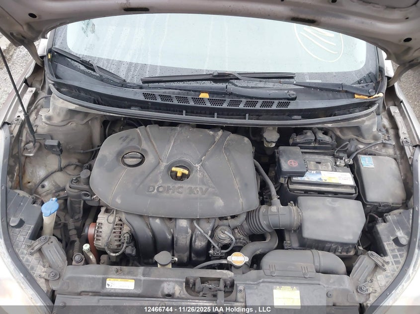 5NPDH4AEXCH118950 2012 HYUNDAI ELANTRA photo no. 10