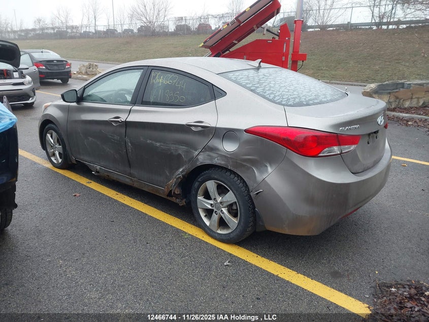 5NPDH4AEXCH118950 2012 HYUNDAI ELANTRA photo no. 3