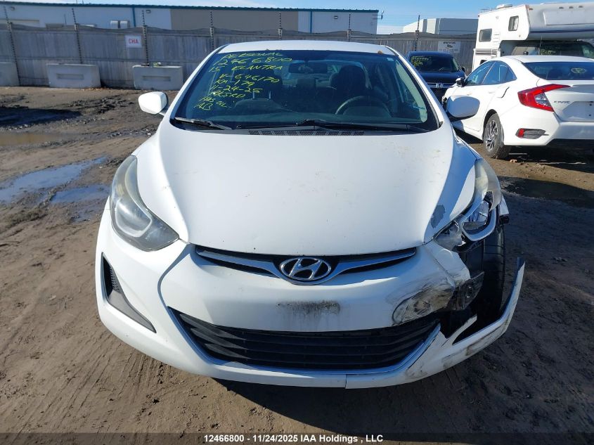 2015 Hyundai Elantra Se/Sport/Limited VIN: 5NPDH4AEXFH646170 Lot: 12466800