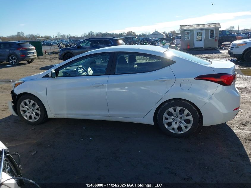 2015 Hyundai Elantra Se/Sport/Limited VIN: 5NPDH4AEXFH646170 Lot: 12466800