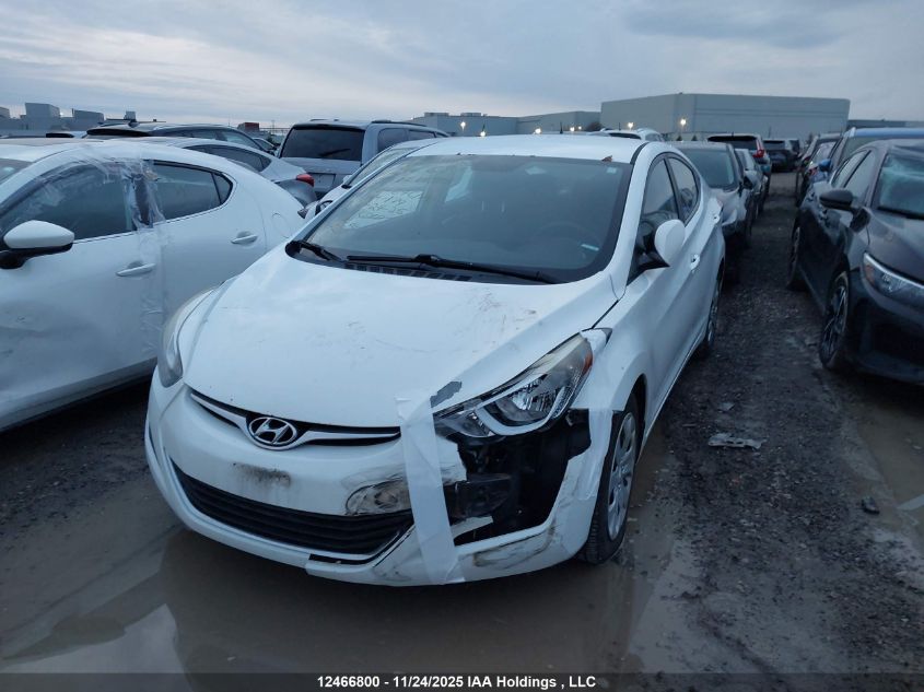 2015 Hyundai Elantra Se/Sport/Limited VIN: 5NPDH4AEXFH646170 Lot: 12466800