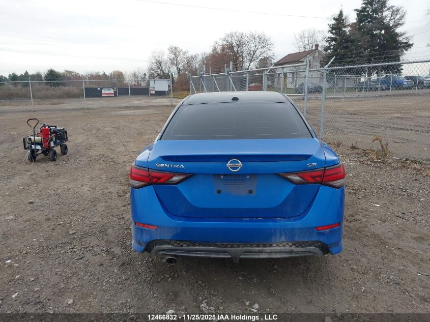 2021 Nissan Sentra Sr VIN: 3N1AB8DVXMY299188 Lot: 12466832