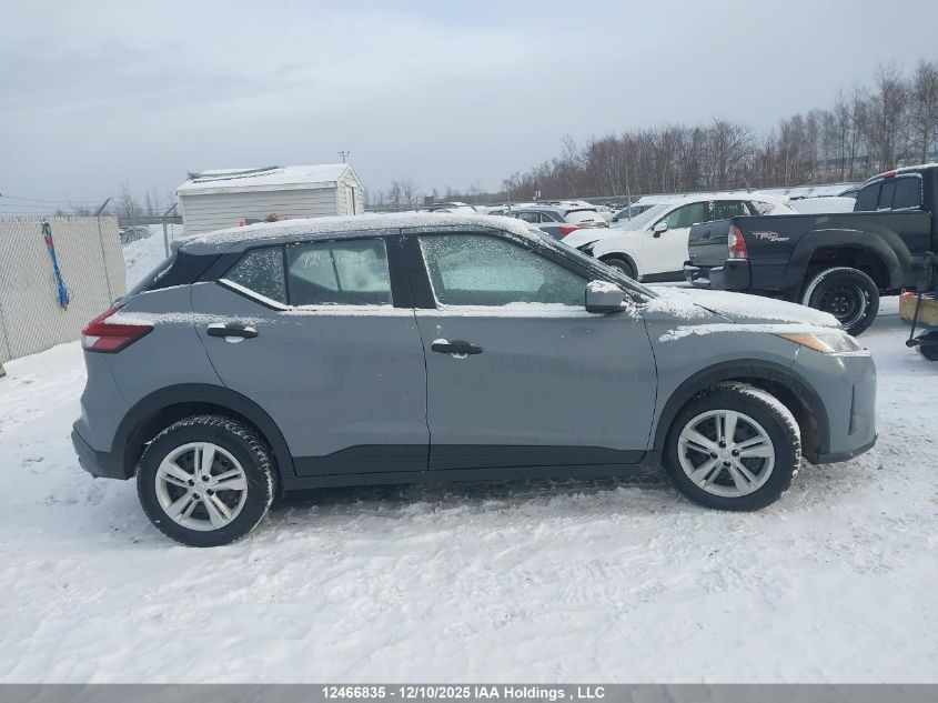 2022 Nissan Kicks S VIN: 3N1CP5BV1NL504553 Lot: 12466835