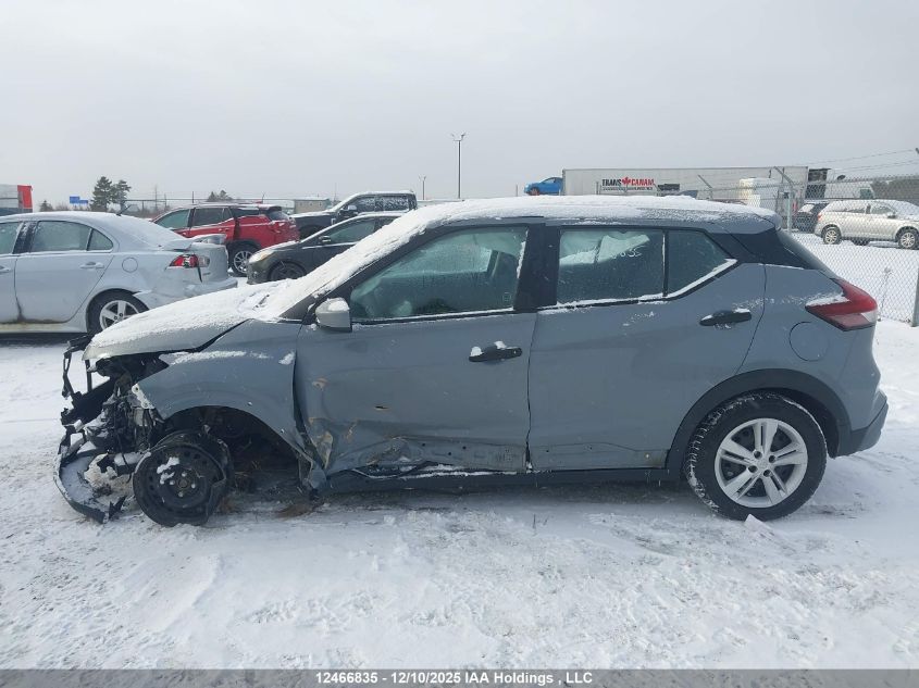 2022 Nissan Kicks S VIN: 3N1CP5BV1NL504553 Lot: 12466835