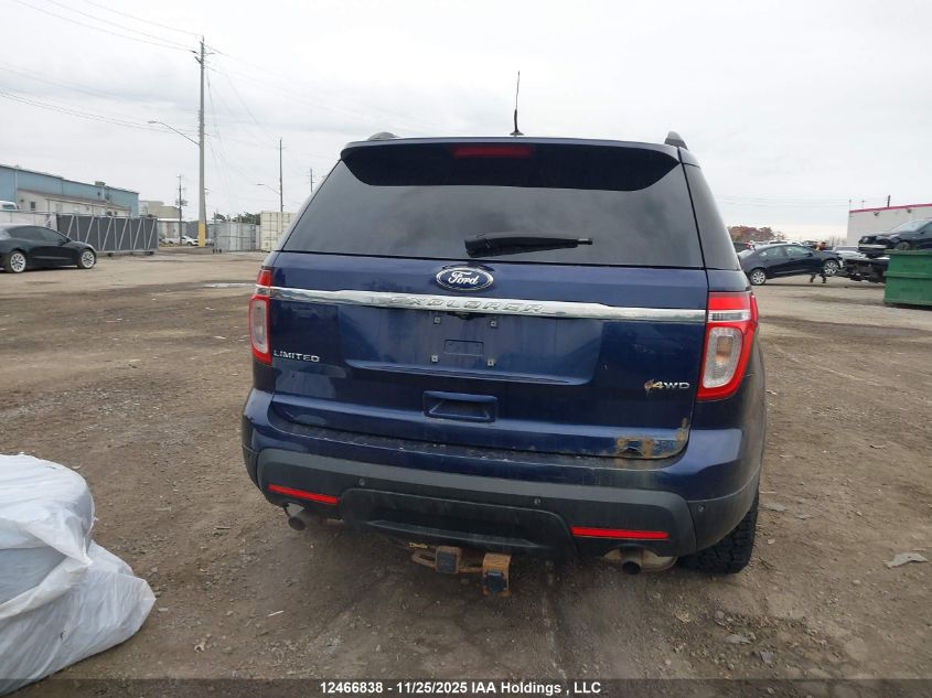 2011 Ford Explorer Limited VIN: 1FMHK8F82BGA06123 Lot: 12466838