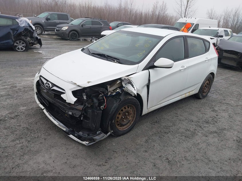 KMHCT5AE8EU177662 2014 HYUNDAI ACCENT photo no. 2