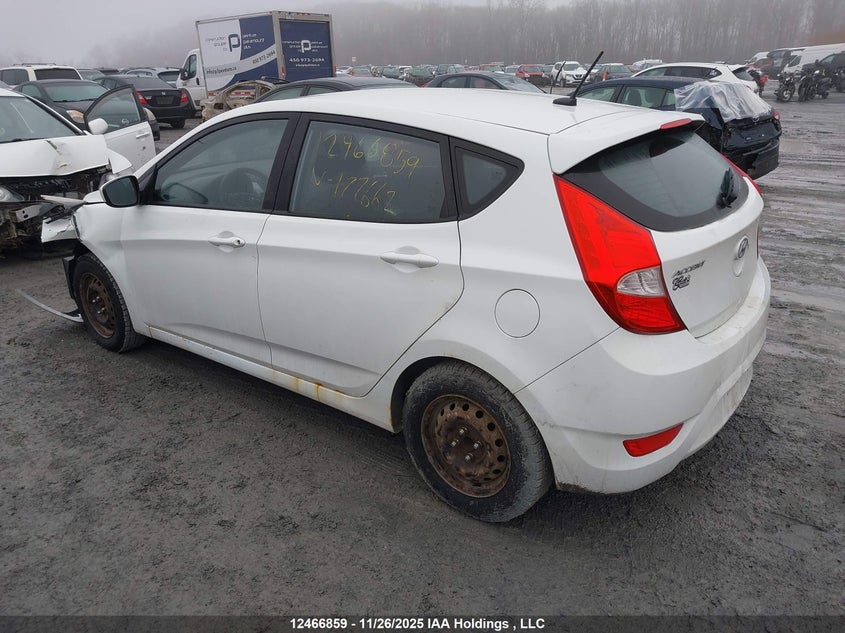 KMHCT5AE8EU177662 2014 HYUNDAI ACCENT photo no. 3