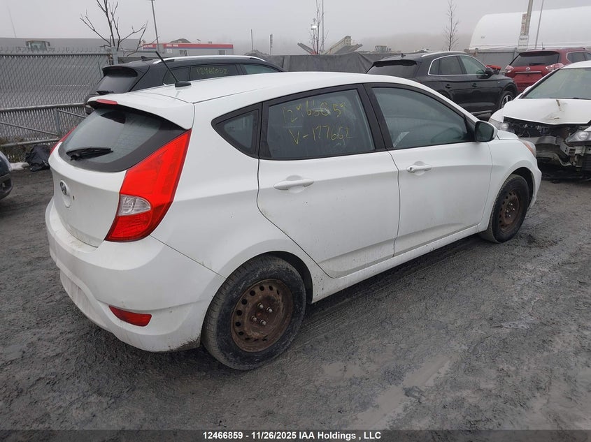 KMHCT5AE8EU177662 2014 HYUNDAI ACCENT photo no. 4
