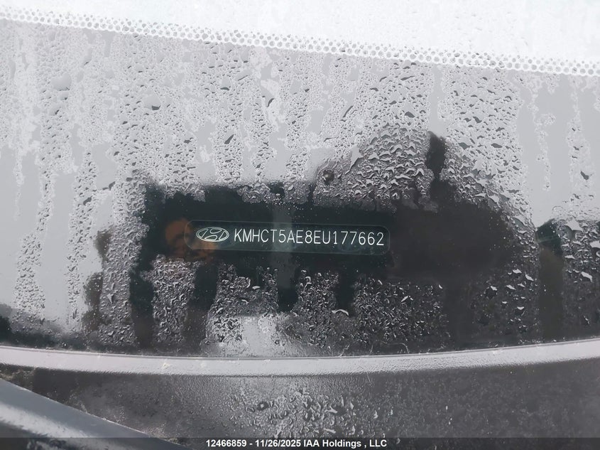 KMHCT5AE8EU177662 2014 HYUNDAI ACCENT photo no. 9