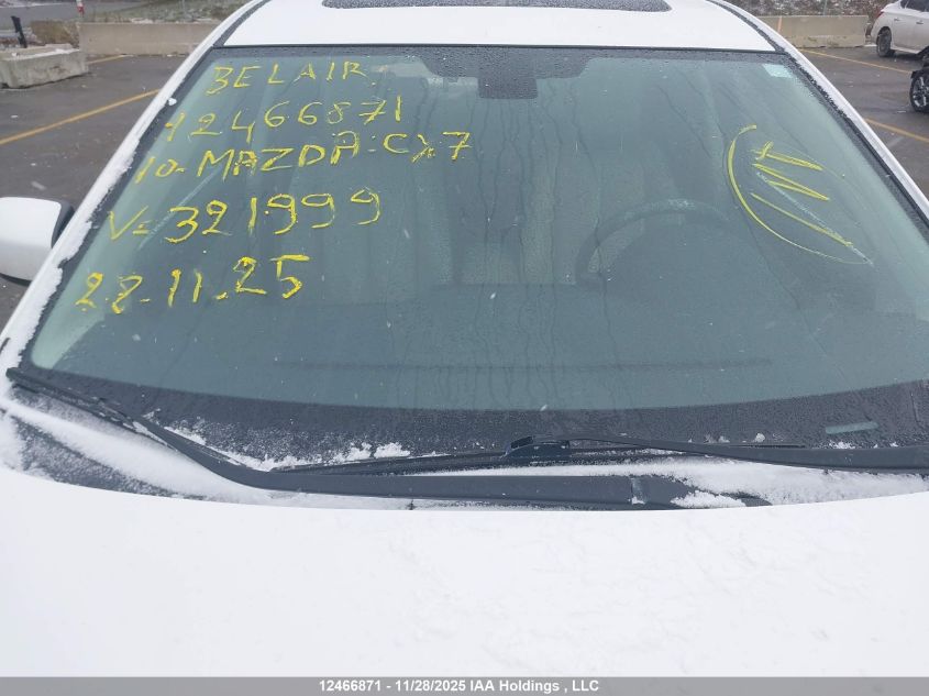 2010 Mazda Cx-7 VIN: JM3ER4W30A0321999 Lot: 12466871