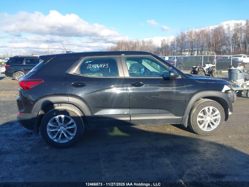 2021 Chevrolet Trailblazer Ls VIN: KL79MMS22MB003880 Lot: 12466873