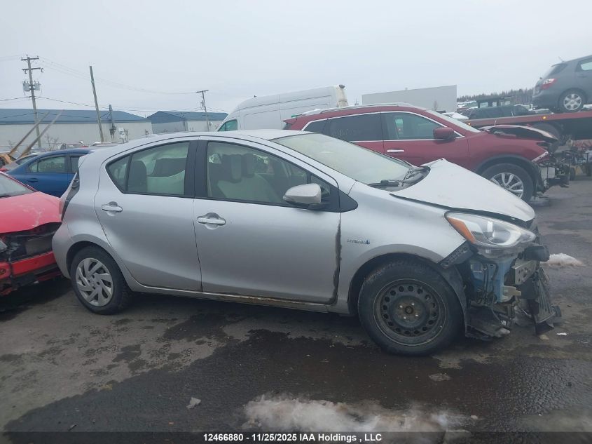 2015 Toyota Prius C VIN: JTDKDTB30F1585123 Lot: 12466880