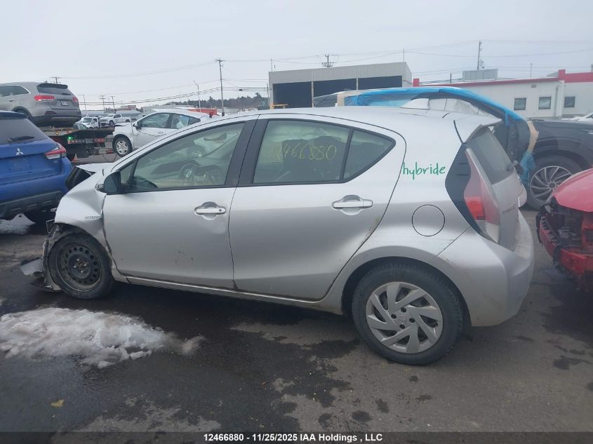 2015 Toyota Prius C VIN: JTDKDTB30F1585123 Lot: 12466880