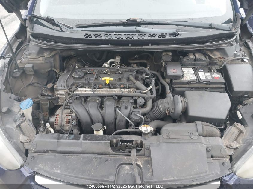 2014 Hyundai Elantra Gl VIN: 5NPDH4AE5EH525111 Lot: 12466886