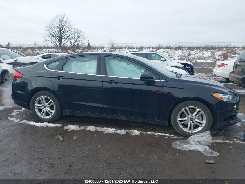 2018 Ford Fusion Se VIN: 3FA6P0H7XJR236735 Lot: 12466888