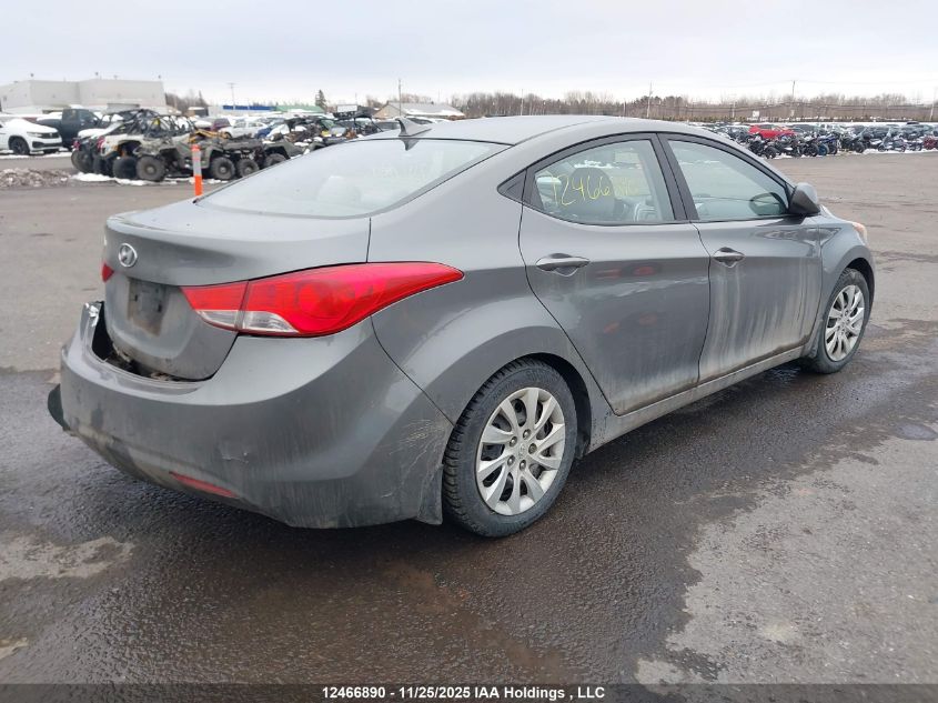 2013 Hyundai Elantra VIN: 5NPDH4AE9DH337724 Lot: 12466890