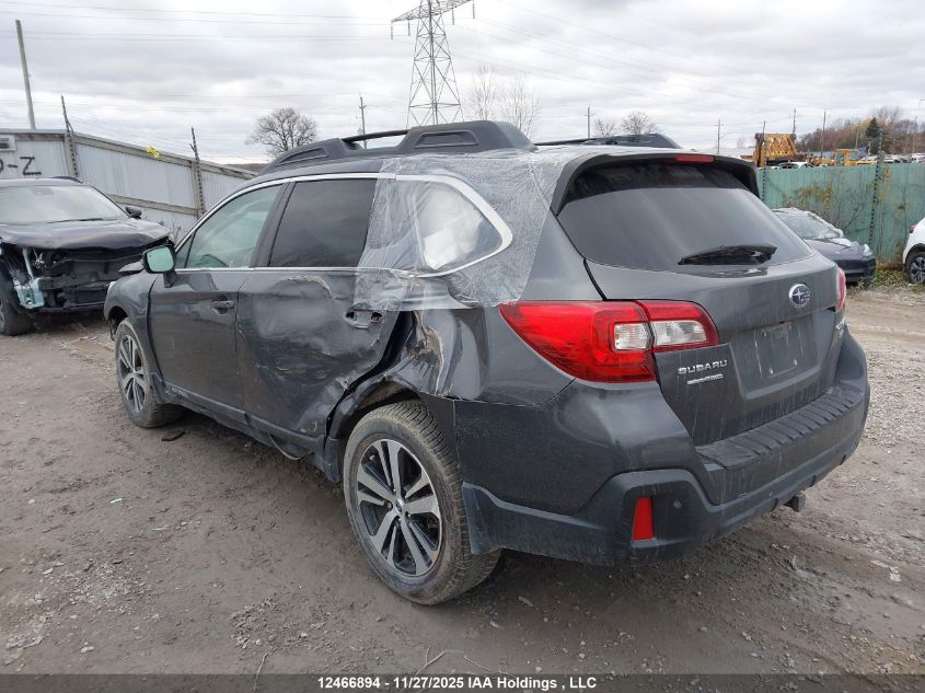 2018 Subaru Outback 3.6R Limited VIN: 4S4BSFNC0J3260743 Lot: 12466894
