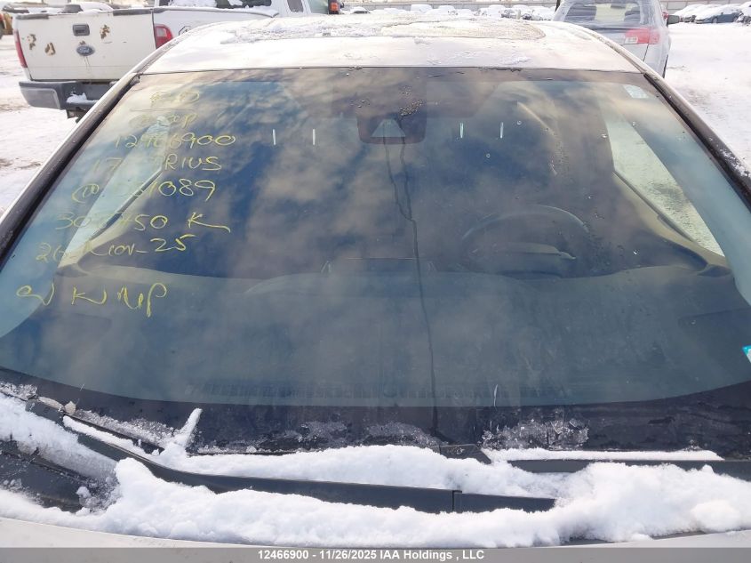 2017 Toyota Prius Technology VIN: JTDKARFU0H3051089 Lot: 12466900