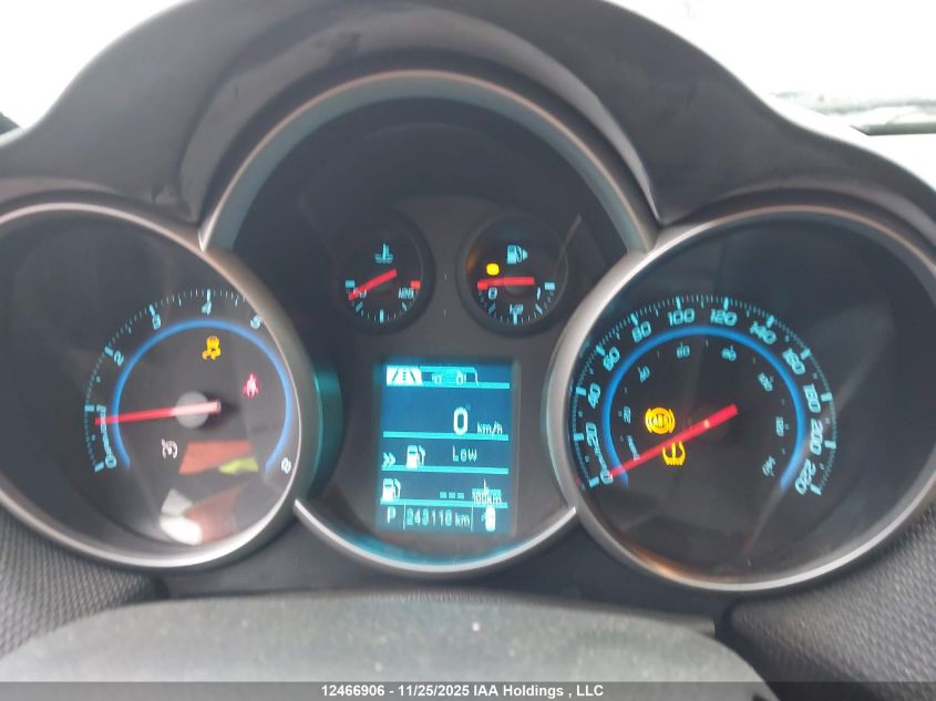 2013 Chevrolet Cruze Lt Turbo VIN: 1G1PC5SB3D7115862 Lot: 12466906