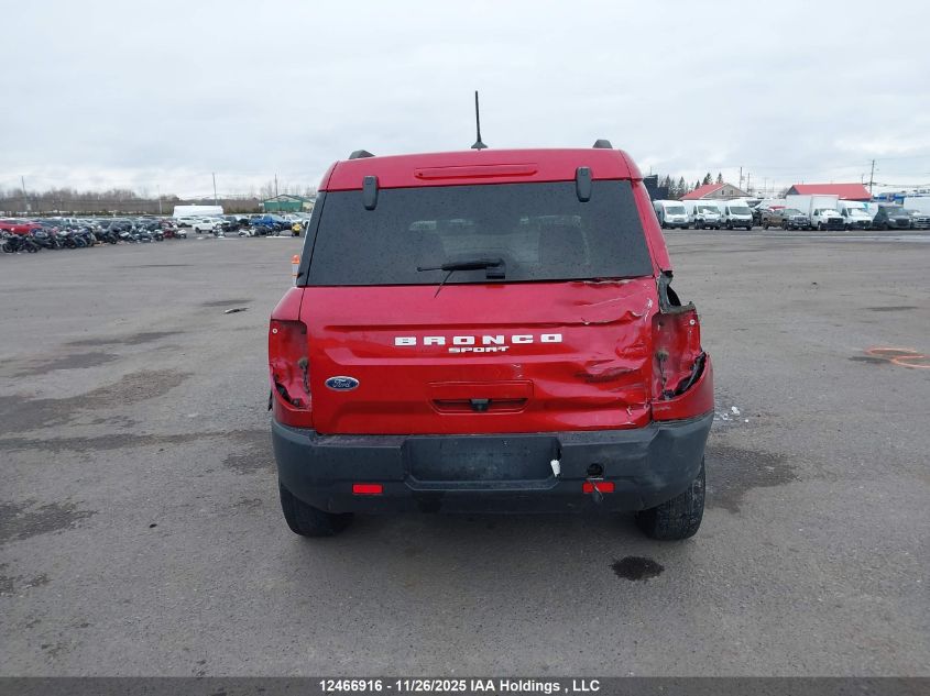 2021 Ford Bronco Sport VIN: 3FMCR9B65MRA82124 Lot: 12466916