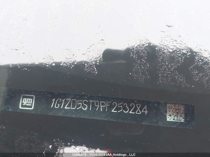 2023 Chevrolet Malibu Lt VIN: 1G1ZD5ST9PF253284 Lot: 12466919