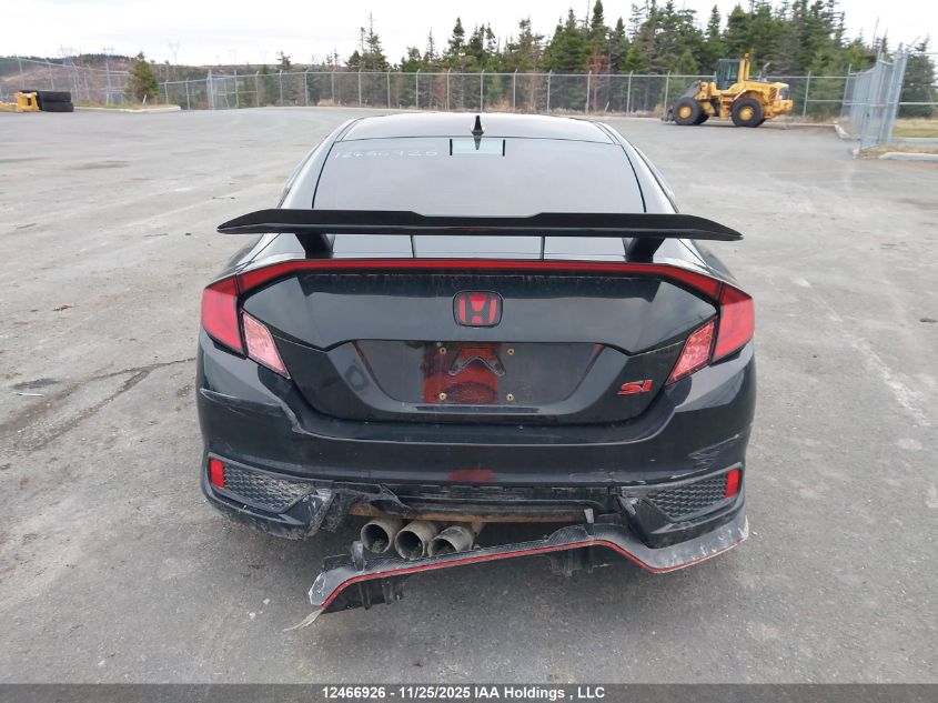 2019 Honda Civic Si Si VIN: 2HGFC3A5XKH220453 Lot: 12466926