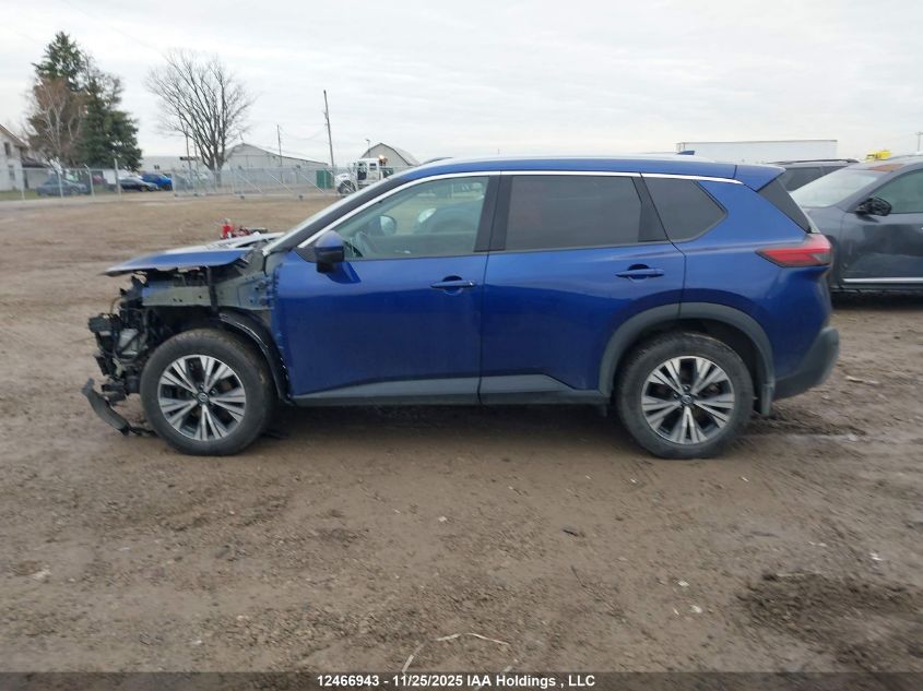 2021 Nissan Rogue Sv VIN: 5N1AT3BBXMC684079 Lot: 12466943