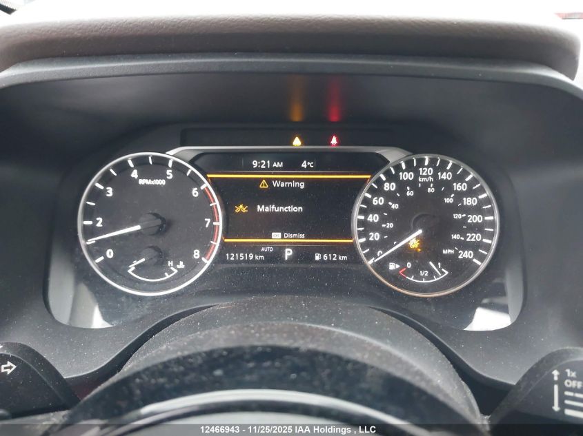 2021 Nissan Rogue Sv VIN: 5N1AT3BBXMC684079 Lot: 12466943