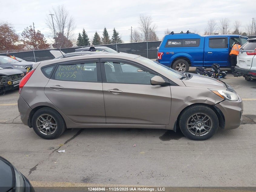 2014 Hyundai Accent Gl VIN: KMHCT5AEXEU143335 Lot: 12466946